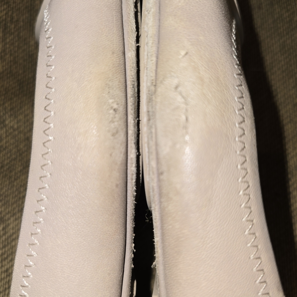 Tory Burch French Grey Minnie Ballet Flats Size 8 - Picture 9 of 11
